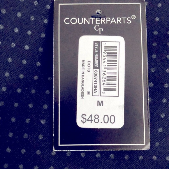 COUNTERPARTS (M) Pull-on polka dots pants - Picture 3 of 12